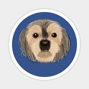 Dog Sketch T-Shirt - The Harry's Magnet